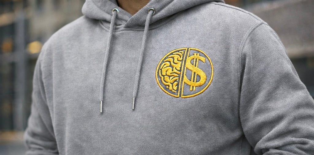 Billion Dollar Brain™ Founder Hoodie ⚫ OBSIDIAN