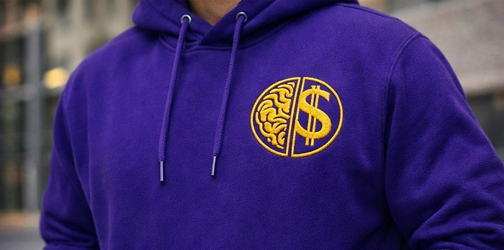 Billion Dollar Brain™ Founder Hoodie ⚫ OBSIDIAN